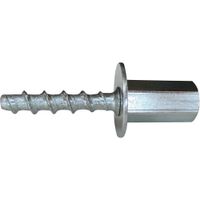 Show details for  Rod Screw, M8/M10 x 55mm, Steel [Pack of 100 ]