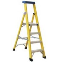 Show details for  Platform Step Ladder, 4 Tread, Fibre Glass