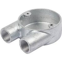 Show details for  U Conduit Box, 25mm, Galvanised