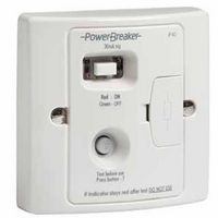 Show details for  13A RCD PowerBreaker Fused Spur Unit, 1 Gang, White
