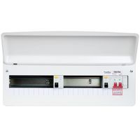 Show details for  80A RCD Consumer Unit, 17 Way, Steel, White