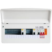 Show details for  80A RCD Consumer Unit with SPD, 10 Way, White