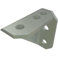 Show details for  90° Gusseted Fitting, 7 Hole, Hot-Dip Galvanised