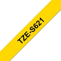 Show details for  9mm Black on Yellow Labelling Tape