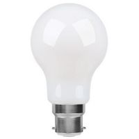 Show details for  4.9W LED Filament GLS Lamp, 2700K, 470lm, B22, Dimmable, Frosted