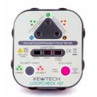 Show details for  Mains Socket Tester, Loop Check/Mains Polarity/RCD
