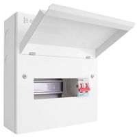 Show details for  100A Metal Consumer Unit with Mains Switch, 8 Way