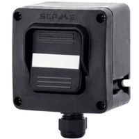 Show details for  16AX Double Pole Rocker Switch, NO/NO, IP66