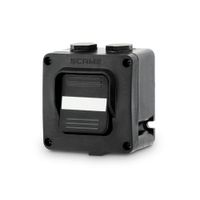 Show details for  16AX Double Pole Rocker Switch, NO/NO, IP66