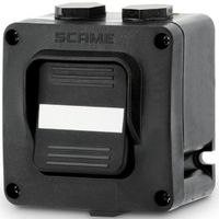 Show details for  16AX Double Pole Rocker Switch, NO/NO, IP66