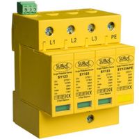 Show details for  Lightning and Surge Arrester, Type 1/2/3, Three Phase
