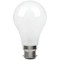 Show details for  13W LED Filament GLS Lamp, 2700K, 1521lm, B22, Dimmable, Frosted
