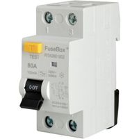 Show details for  80A RCD, 2 Pole, Type A, 100mA, 10kA