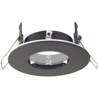 Show details for  LED Fire Rated Downlight, GU10 (Lamp Not Included), Matt Black, IP65, Speculo Range