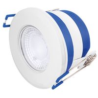Show details for  6W LED Fixed Downlight with CTA Switch, 2700K/4000K/6500K, 620lm, White, IP65