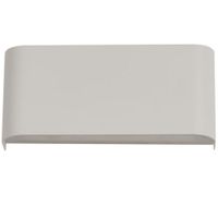 Show details for  10W Up/Down Wall Light, 3000K, 978lm, White, Match Box Range