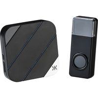 Show details for  Wireless Plug In Door Chime, 150m - 200m, Black