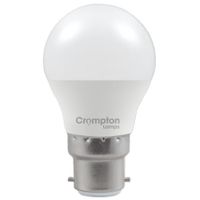 Show details for  4.2W LED Golf Lamp, 2700K, 470lm, B22, Non Dimmable, Frosted
