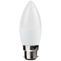 Show details for  5W Reon LED Candle lamp, 2700K, 460lm, Non-Dimmable, E15