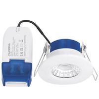 Show details for  6W R6™ Fixed Fire Rated Downlight, 4000K, 620lm, IP65, White