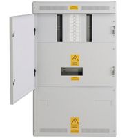 Show details for 400A Panel Board, 6 Way, 3 Pole + Neutral, Steel, IP3X