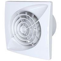 Show details for  Classic Extractor Fan with Timer, 100mm, 90m³/h, 29dB, White