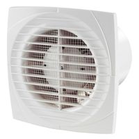 Show details for  Base Extractor Fan, 100mm, 95m³/h, 34dB, White