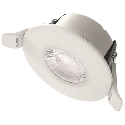 5W-7W Fire Rated LED Downlight, IP65, Dimmable with Colour & Wattage Selector Switch