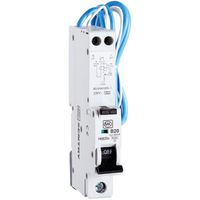 Show details for  20A RCBO, 1 Pole + Neutral, Type A, B Curve, 230V, 30mA