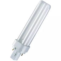 Show details for  18W Compact Fluorescent Lamp, 2 Pin, 4000K, 1200lm, G24d