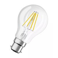 Show details for  6.5W LED GLS Lamp, 2700K, 806lm, B22d, Clear