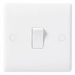 Show details for  10AX 2 Way Plate Switch, 1 Gang, White, Nexus 800 Range