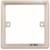 Show details for  10mm Square Spacer, 1 Gang, White
