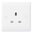 Show details for  13A Unswitched Socket Outlet, 1 Gang, White, Nexus 800 Range