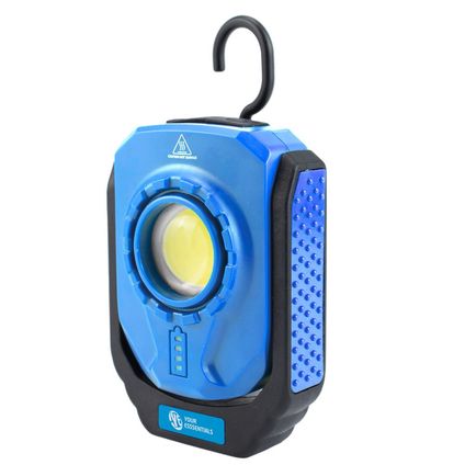 10W Led Rechargeable Pocket Work Light, 200lm/500lm/1000lm, IP65