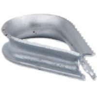 Show details for  Catenary Wire Eyelet, 520kg, Zinc Electroplated Steel