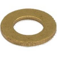 Show details for  Flat Washer, M10, Brass [Pack of 100]