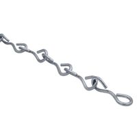 Show details for  Jack Chain, 10m, Zinc Electroplated Steel