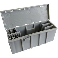 Show details for  Junction Box, 44mm x 39mm x 108mm, 221/2773 Series Connectors, Grey