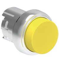 Show details for  22mm Platinum Series Extended Push-Push Button Actuator, Metal, Yellow