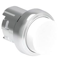 Show details for  22mm Platinum Series Extended Push-Push Button Actuator, Metal, White