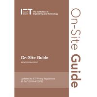 Show details for  IET On-Site Guide (BS 7671:2018+A2:2022)