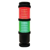 Show details for  Preassembled Light Tower, 70mm, Red / Green, Muiltifunctional, 24VAC/DC, IP66