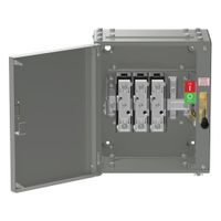 Show details for  100A TPN Switch Disconnector Enclosure, 4 Pole, 415V, IP40