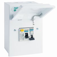 Show details for  63A Modular Shower Consumer Unit, A Type RCD, IP20