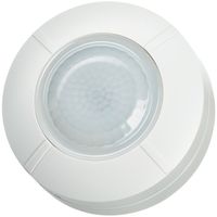 Show details for  Surface Mount PIR Presence Detector, 360°, 8m, IP44, White