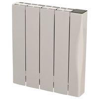 Show details for  1kW Digital Oil Filled Radiator, 4 Elements, 520 x 90 x 575mm, IP24, White