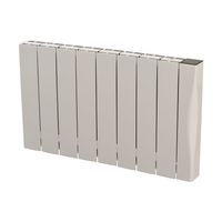 Show details for  2kW Digital Oil Filled Radiator, 8 Elements, 945 x 90 x 575mm, IP24, White