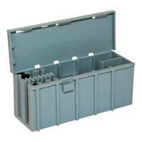 Show details for  Junction Box, 44mm x 39mm x 108mm, Grey, 222 / 773 Series Connectors