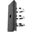 Show details for  Vertical Pole Mount, Stainless Steel, Black